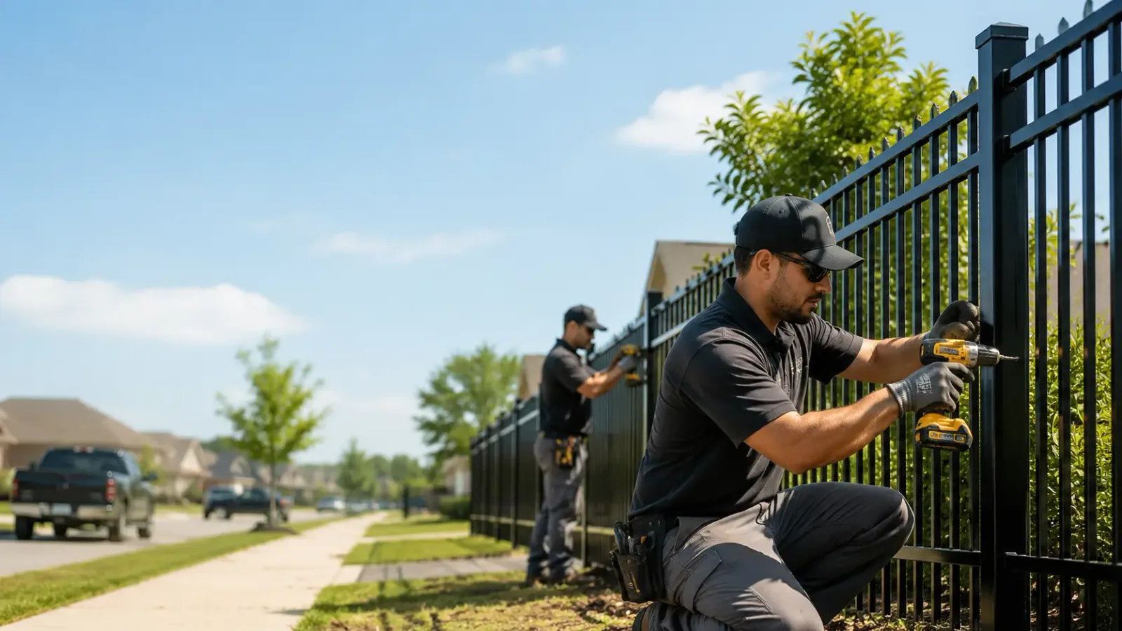 Metal Fence Installation in Martelle, IA